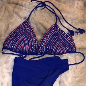 Royal Blue Bathing Suit